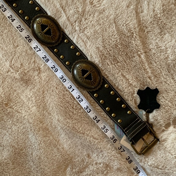 Lollipops Paris real leather studs belt - Picture 8 of 8